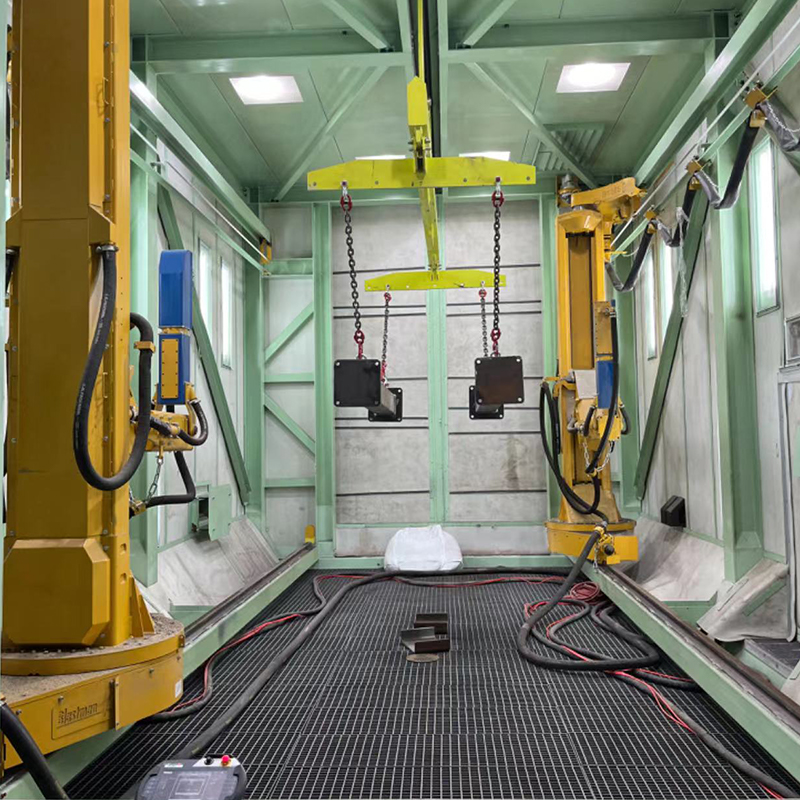 Coating Line til store støbegods og tunge lastbildele