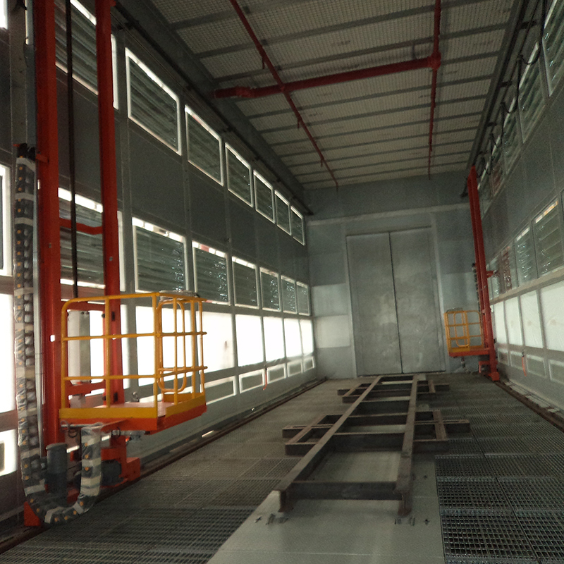 Coating Line til store støbegods og tunge lastbildele