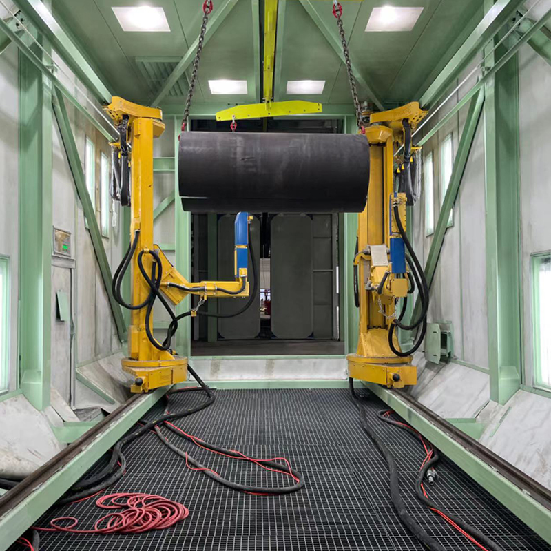 Coating Line til store støbegods og tunge lastbildele